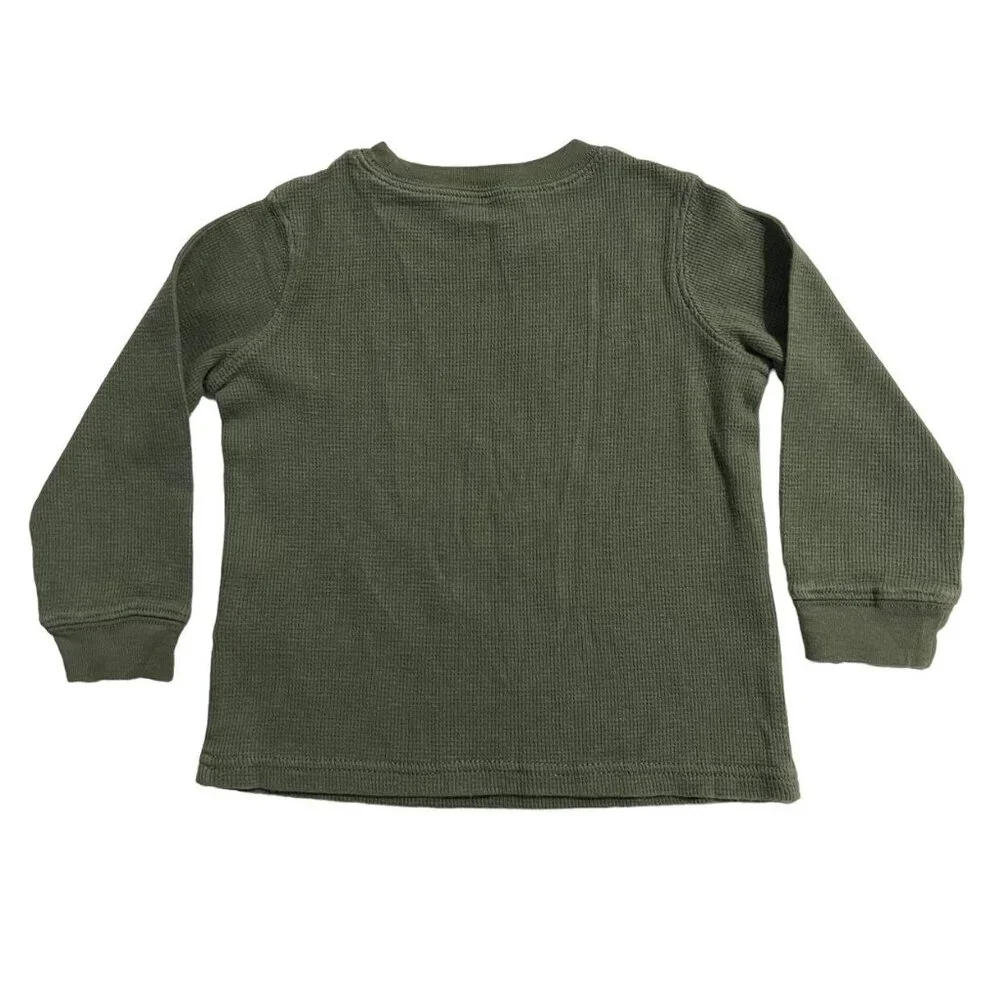 Carter's 18m Dinosaur Explorer Waffle Knit Shirt